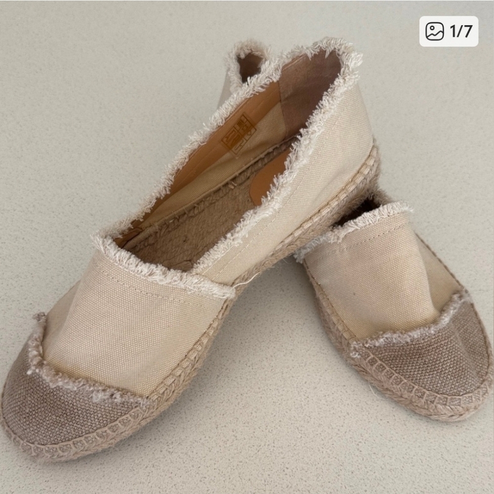 Castaner Kampala Espadrilles Flats Sz 38/US 7.5 Cabincore Cottagecore Coastal